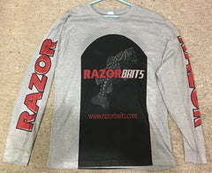RAZOR BAITS Logo Light Weight LS fishing shirt