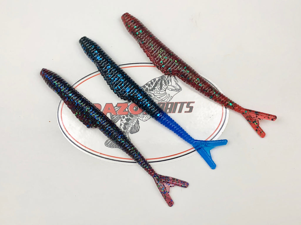 5.5 Dart 8pk RAZOR BAITS Custom Designed – Razor Baits